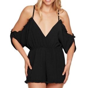 New Salt + Jade Crinkle Treasure Playsuit Cover Up